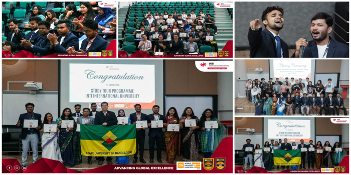Students Successfully Complete the Student Outbound Program 2025 at INTI International University, Malaysia.