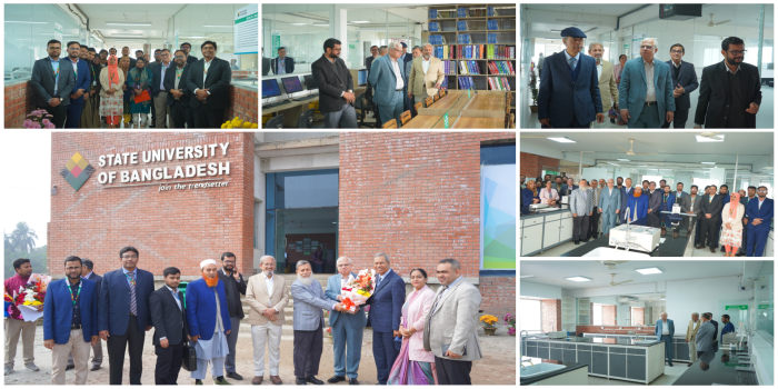 Bangladesh Pharmacy Council (PCB) conducted an official visit to the State University of Bangladesh.
