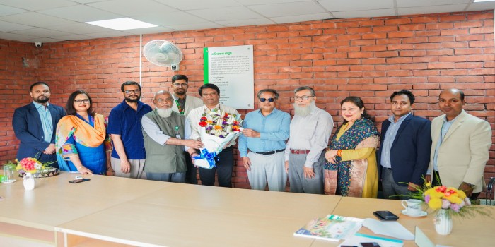 SUB Welcomes Dr. Mahbubur Rahman, Honorable Vice-President of the Board of Trustees, on First Campus Visit After MP Election Victory