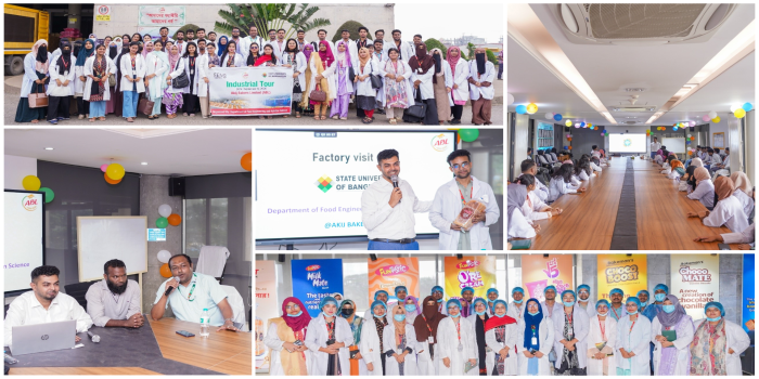 The Department of Food Engineering and Nutrition Science Organizes Industrial Study Tour to Akij Bakers Ltd.