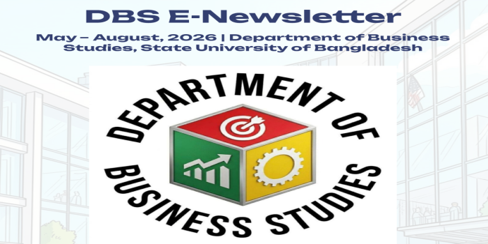 Department of Business Studies (DBS) has released the DBS E-Newsletter for the months of May to August of 2026