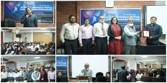 𝐒𝐔𝐁 𝐡𝐨𝐬𝐭𝐬 “𝐀𝐈 𝐚𝐧𝐝 𝐈𝐨𝐓 𝐑𝐞𝐯𝐨𝐥𝐮𝐭𝐢𝐨𝐧” 𝐖𝐨𝐫𝐤𝐬𝐡𝐨𝐩 𝐭𝐨 𝐈𝐧𝐬𝐩𝐢𝐫𝐞 𝐓𝐞𝐜𝐡𝐧𝐨𝐥𝐨𝐠𝐢𝐜𝐚𝐥 𝐈𝐧𝐧𝐨𝐯𝐚𝐭𝐢𝐨𝐧