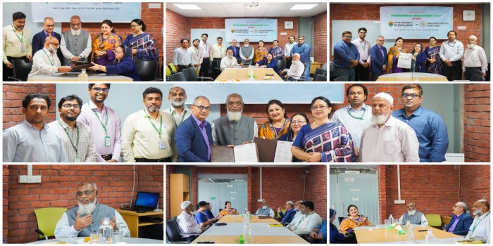 SUB & Bangladesh Bioethics Society (BBS) signed MoU