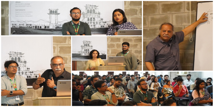 Architecture Department Hosts ‘JANAAALA’ at Permanent Campus